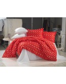 KOMPLET DUO  sadrži 2komada navlaka za poplun 140x200+2jastučnice 60x80+1plahtu 240x240