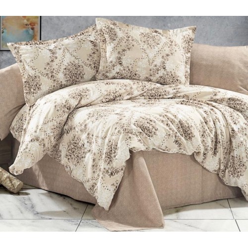 KOMPLET DUO  sadrži 2komada navlaka za poplun 140x200+2jastučnice 60x80+1plahtu 240x240