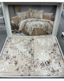 KOMPLET DUO  sadrži 2komada navlaka za poplun 140x200+2jastučnice 60x80+1plahtu 240x240