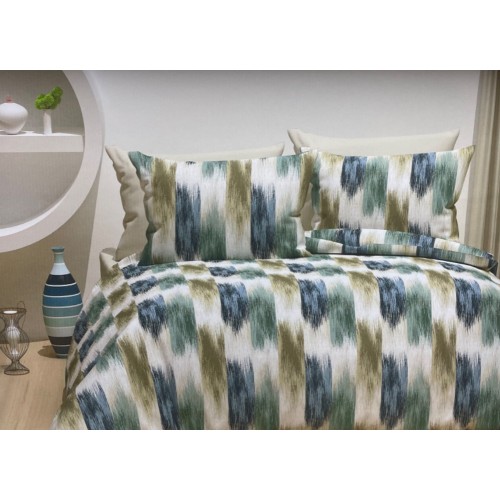 KOMPLET DOUBLE   sadrži 1komad navlaka za poplun 200x200+2jastučnice 60x80+1plahtu 240x240